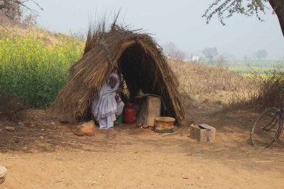 A tea shop by the side of the road