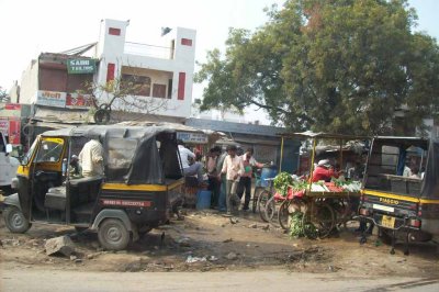 In one of the villages along the way