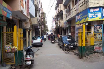 The street where Deepa lives