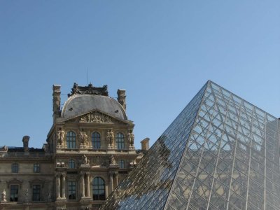 Old and new faces of the Louvre