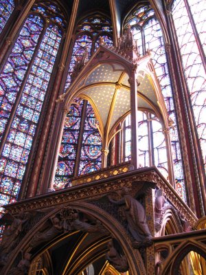 Inside the St. Chapelle