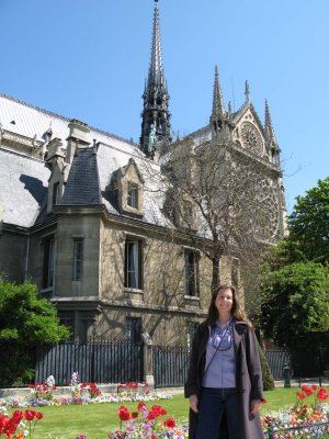 And Cyn at Notre Dame