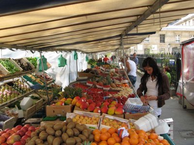 The farmer's market