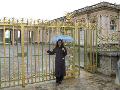 At the Grand Trianon (behind Versailles)