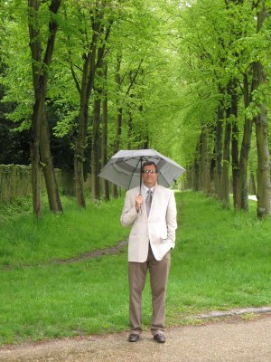 Walking through the gardens
