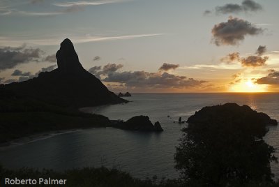 Por do Sol visto da fortaleza