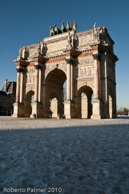 Larc de triomphe du carrousel du Louvre