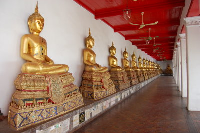 Many Buddas in Thailand