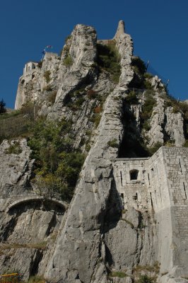 Sisteron, route Napolon, just before going to the gorges du Verdon