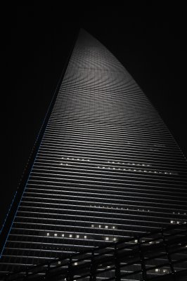 A moonscraper in Pudong.