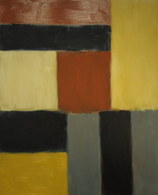 Sean Scully again. His inspiration comes from Rothko, Matisse and Van Gogh.