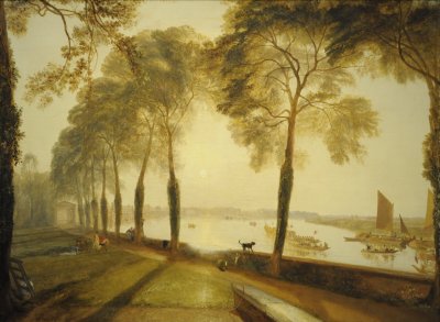 Turner again. I can't resist putting this one. Look at how light is penetrating and destoying the wall. There were plenty of others inthe DC Museum of Art.
