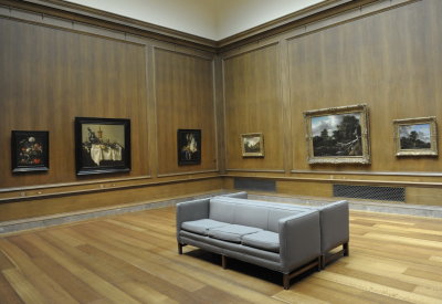 Some quiet moments in the National Gallery of Art (West Wing).