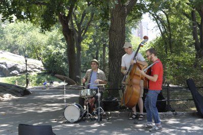 In Central Park.