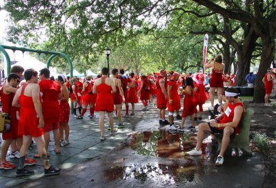 New Orleans' Hash House Harriers and The Color Red