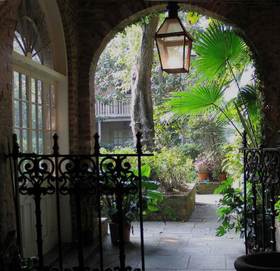 New Orleans House and Courtyard