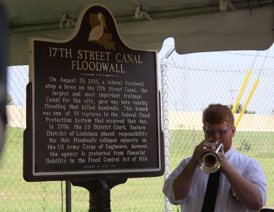 17th Street Canal Historical Marker Placed at Historical Site of Devastation-Five Years Later