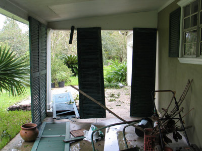 Some of Hurricane Isaac's damage