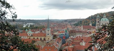 panorama from Lobkovicky Palac
