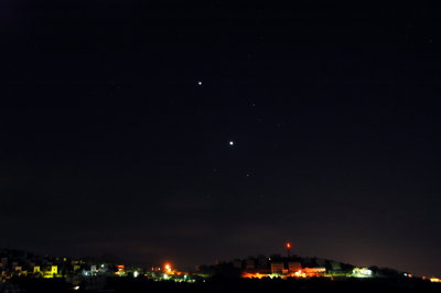 Venus and Jupiter in Sagittarius