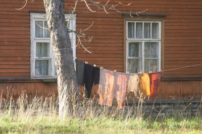 Light through the laundry