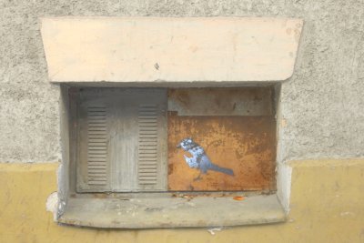 Stencil bird