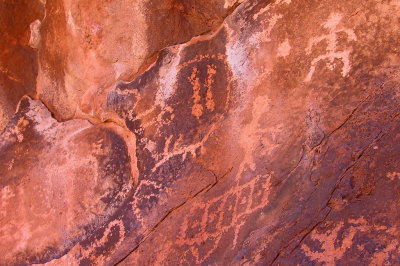 Petroglyphs, Above Little Nankoweap Creek