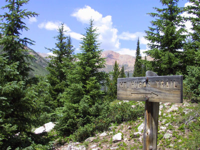 The Sign Says it All....Technically Peak not Mountain