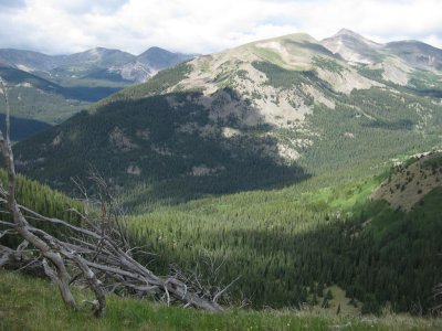 Mt Princeton (14,197'), Right Side of Photo