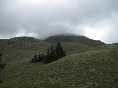 First Glimpse of Yales Summit....In the Clouds!