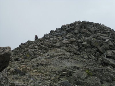 Approaching the Summit of Mt Yale (14,196')