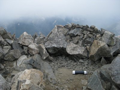 Summit Register, Mt Yale (14,196')
