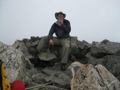 Summit Shot, Still in the Clouds, Occassionally