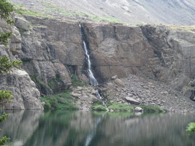 Falls on Eastly Side of Willow Lake (lower)