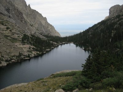 Looking Westerly, Across Willow Lake (11,564')