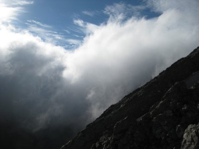 Above the Clouds, On the Slope