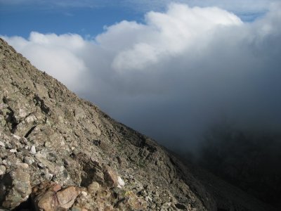 Above the Clouds, On the Slope