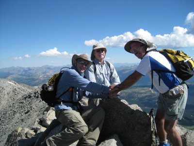 The Gang on the Summit of Mt Massive (14,421')