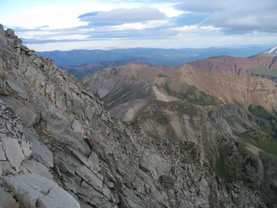 N'ly View, Spiney K2-Capitol Ridge (foreground)