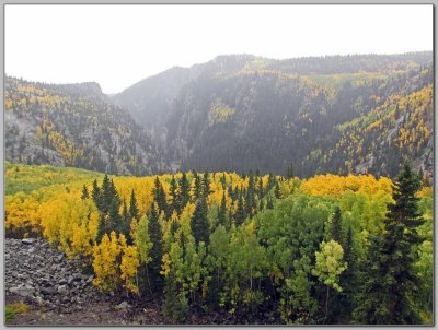 Approaching Toltec Gorge