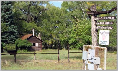 Little Shepherd in the Hills Episcopal Church, One of Many Spiritual Centers in Crestone