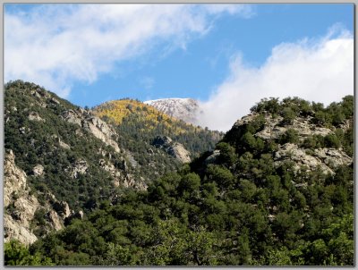 First Season's Snow on the Summits