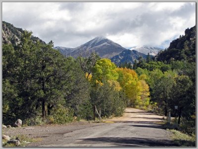 Approaching North Crestone USFS Campground