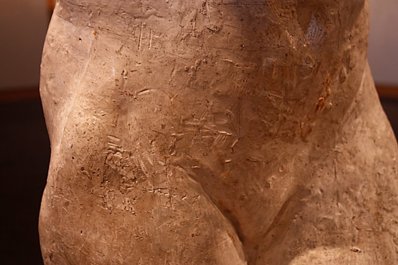 Texture of Rodin Statue-Eve
