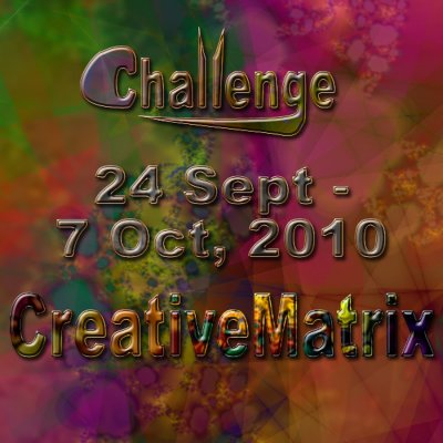 Creative Challenge for 24 Sept thru 7 Oct 2010