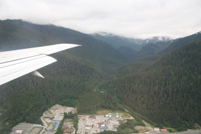 Approaching Juneau