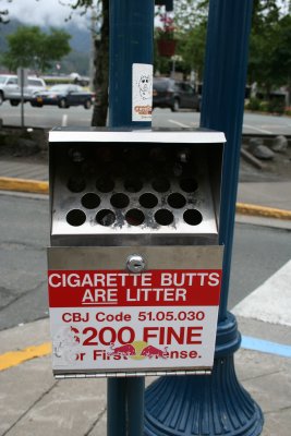 Juneau - I love the directness - typical of Alaska.