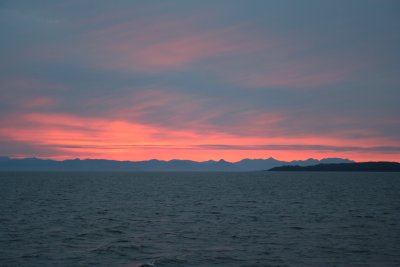 Another sunset - this was was fabulous, and also after 10:30 pm!