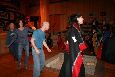 We are invited to join in the dance.