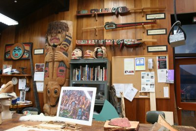 Sitka Museum - artists studio.